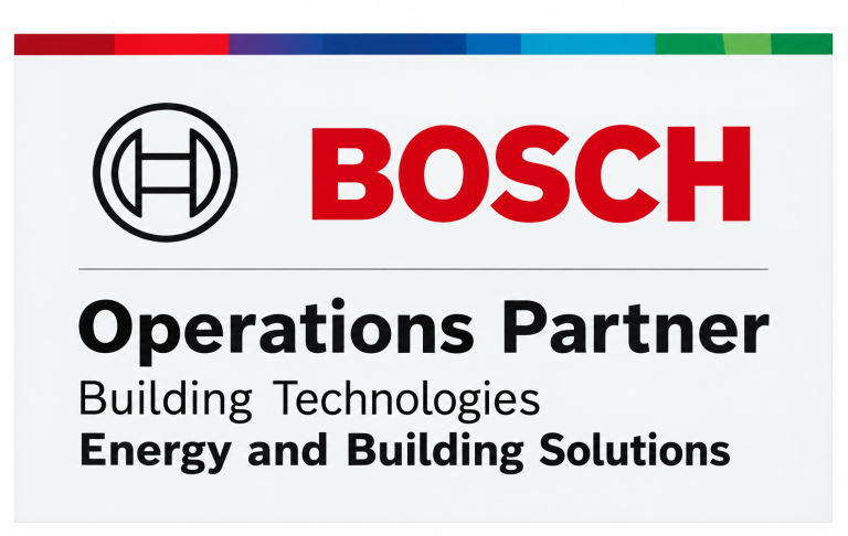 Bosch Operations Partner – Building Technologies, Energy and Building Solutions.